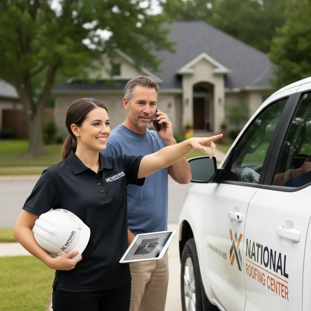 National Roofing Center customer support in Eckert